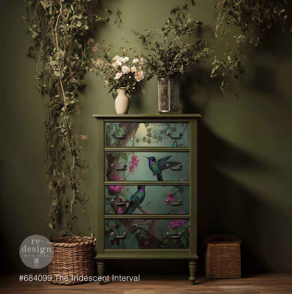 The Iridescent Interval | 19.5" x 30" | Décor Tissue Paper | Redesign with Prima