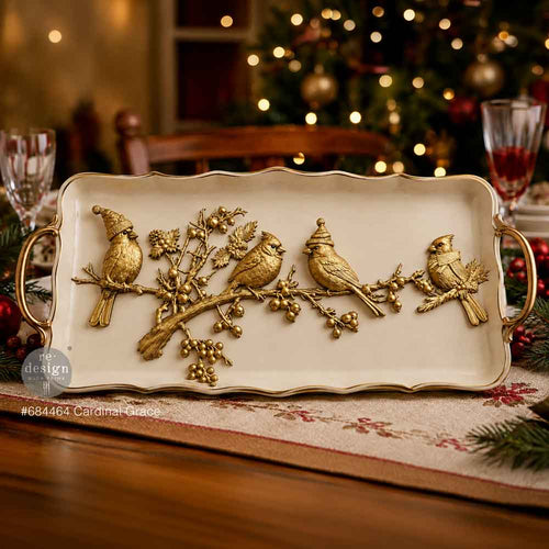 Cardinal Grace | 5" x 8" x 8mm | Décor Mould® | Redesign with Prima