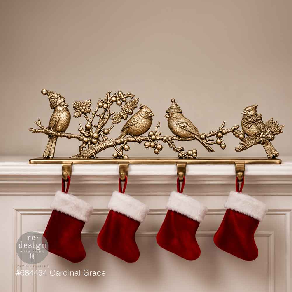 Cardinal Grace | 5" x 8" x 8mm | Décor Mould® | Redesign with Prima