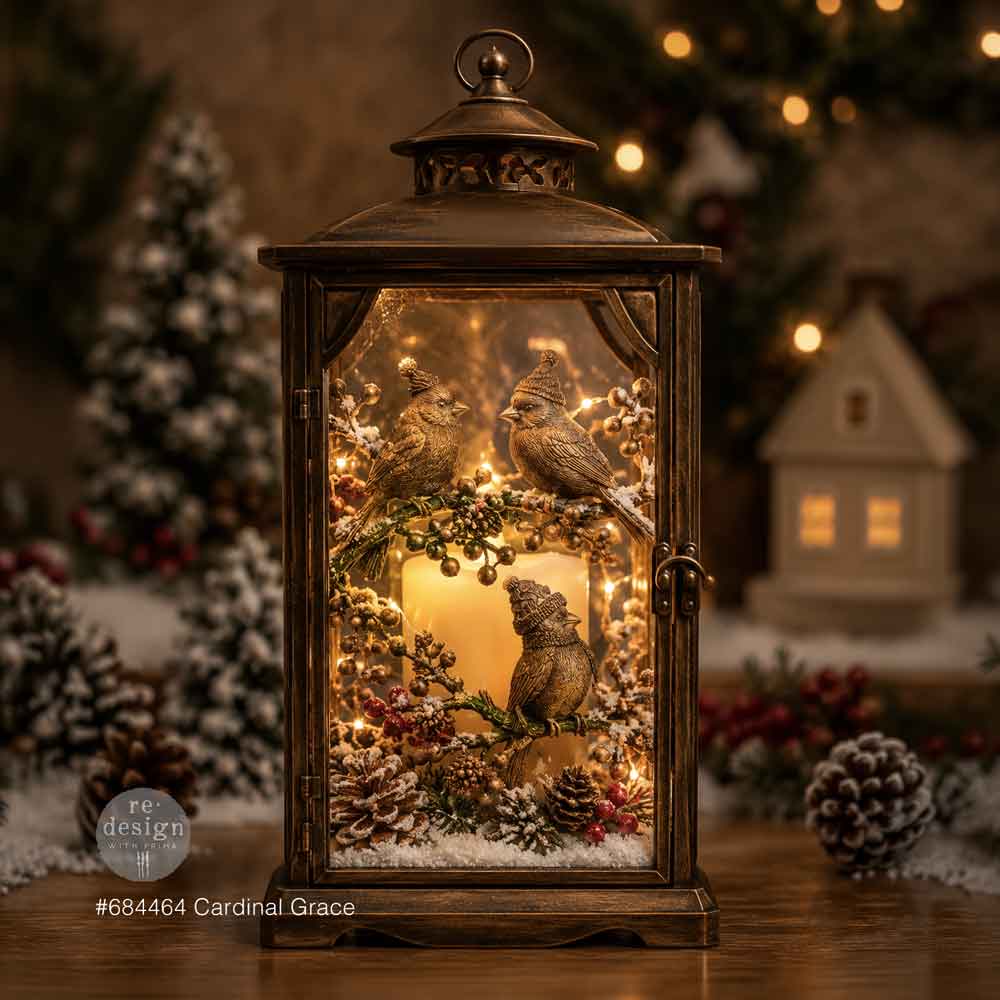 Cardinal Grace | 5" x 8" x 8mm | Décor Mould® | Redesign with Prima