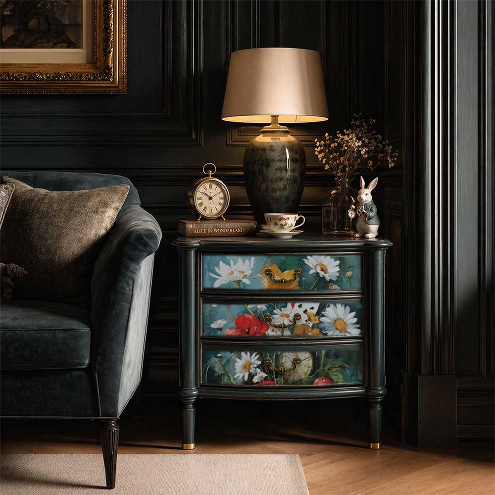 PREORDER | Time Rooted in Wonderland | A2 16.54" x 23.39" | Decoupage Fiber Paper | Redesign with Prima