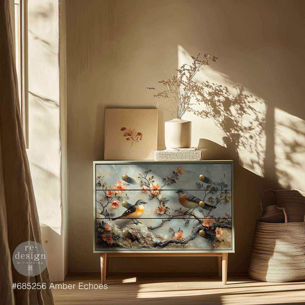 Amber Echoes | 19.5" x 30" | Décor Tissue Paper | Redesign with Prima