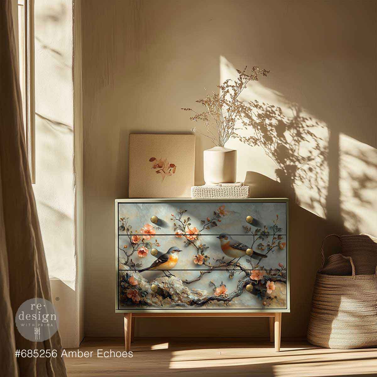 Amber Echoes | 19.5" x 30" | Décor Tissue Paper | Redesign with Prima
