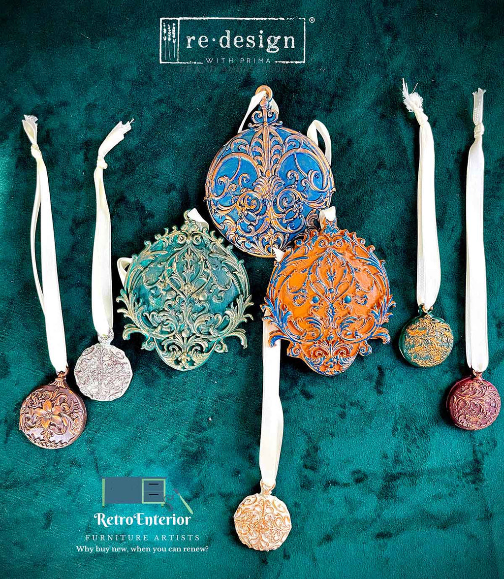 Vintage Glamour - Resin Mould 5"x10"