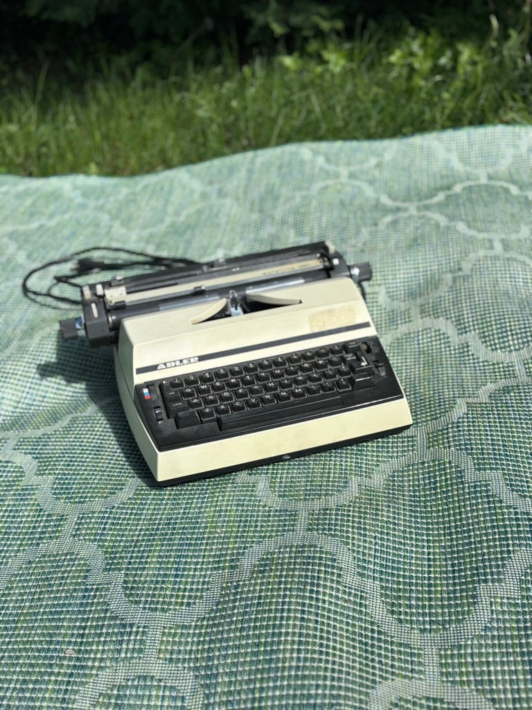Vintage Adler Typewriter | Retro Office Decor | Satellite 2001