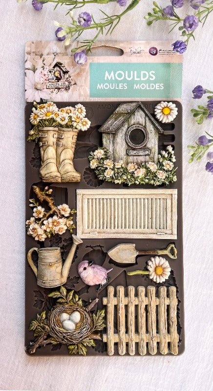 Spring Tales | 5"x8"x8mm | Decor Mould | Redesign with Prima