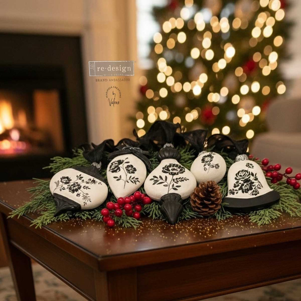 Bright Baubles | 5"x10" | Decor Moulds for Crafts | Redesign with Prima