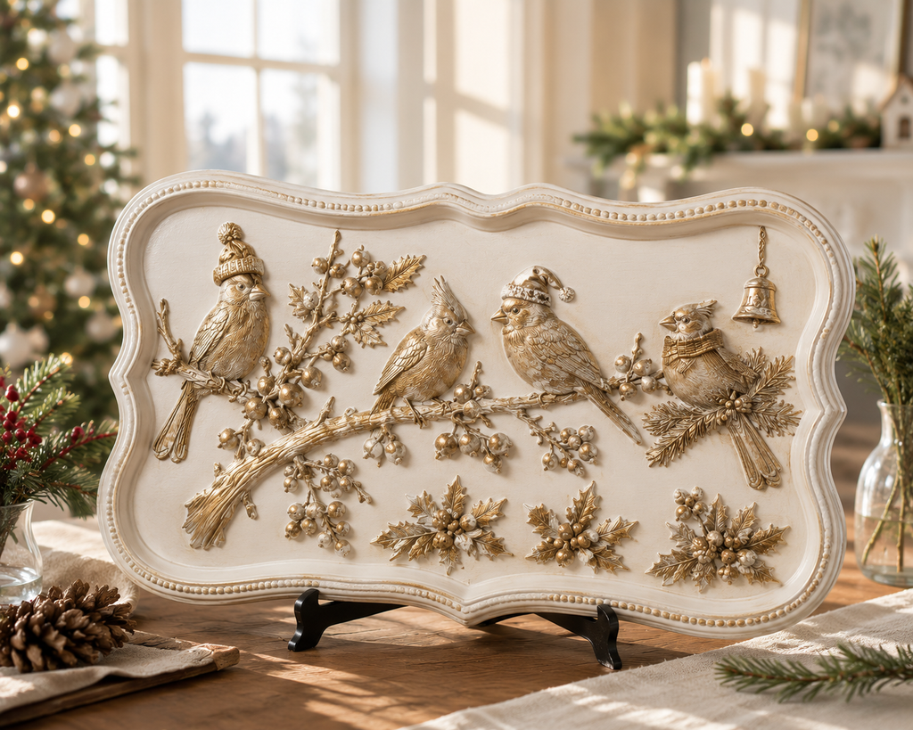 Cardinal Grace | 5" x 8" x 8mm | Décor Mould® | Redesign with Prima