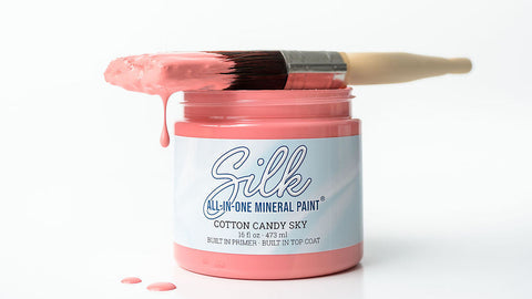Cotton Candy Sky | Dixie Belle Silk Paint | soft pink | Furniture Paint