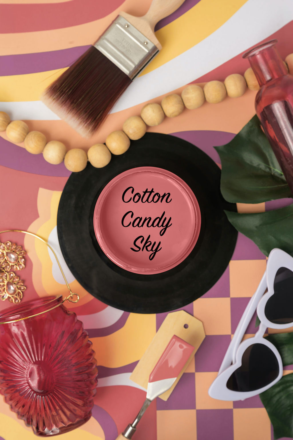 Cotton Candy Sky | Dixie Belle Silk Paint | soft pink | Furniture Paint