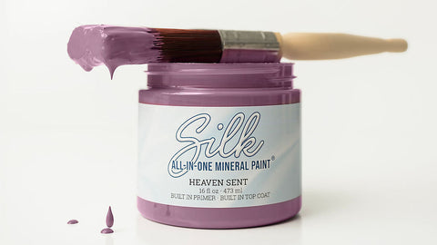 Heaven Sent | Dixie Belle Silk Paint | muted plum | Furniture Paint