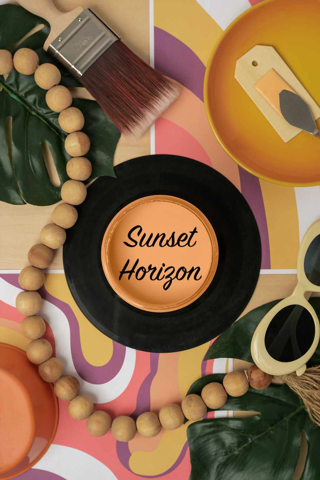 Sunset Horizon | Dixie Belle Silk Paint | warm peach | Furniture Paint