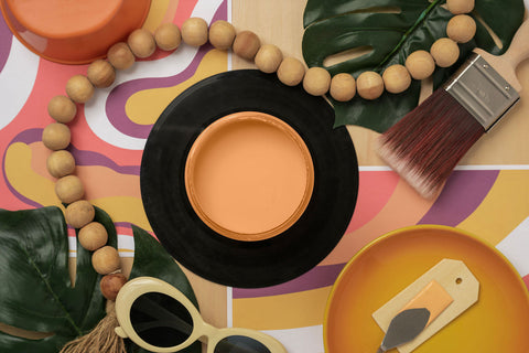 Sunset Horizon | Dixie Belle Silk Paint | warm peach | Furniture Paint
