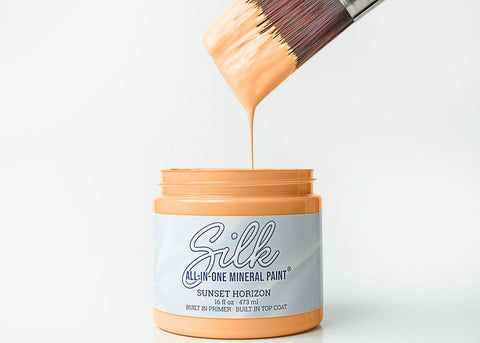 Sunset Horizon | Dixie Belle Silk Paint | warm peach | Furniture Paint
