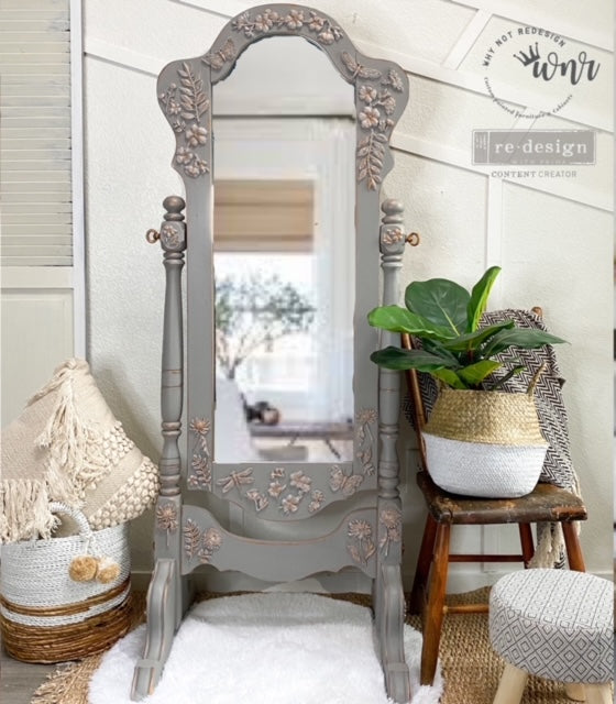 Cherry Blossoms - Resin Mould 5"x8" Redesign with Prima