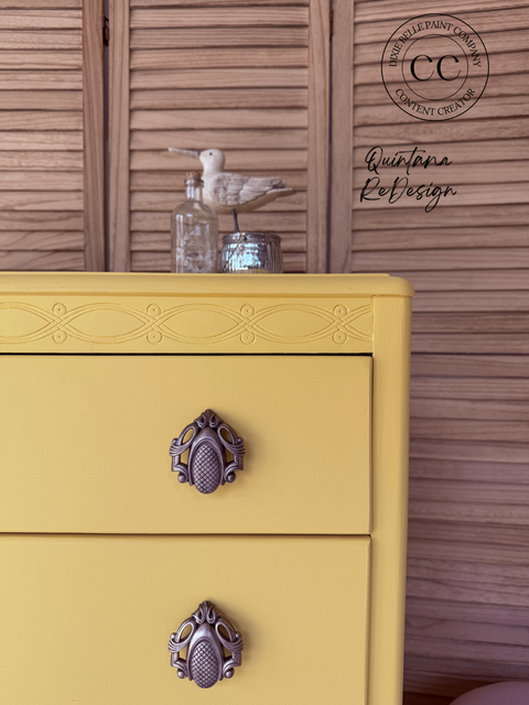 Golden Hour | Dixie Belle Silk Paint | warm yellow | Furniture Paint