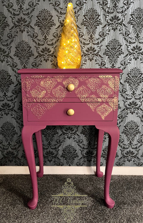 Heaven Sent | Dixie Belle Silk Paint | muted plum | Furniture Paint