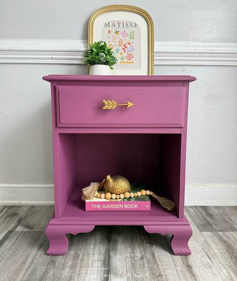 Heaven Sent | Dixie Belle Silk Paint | muted plum | Furniture Paint