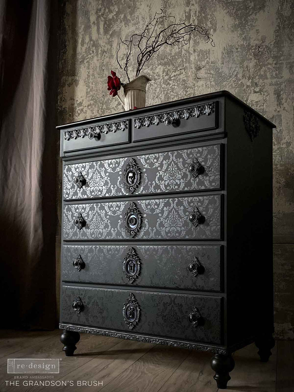 Grungy Frames - Resin Mould 5"x8"