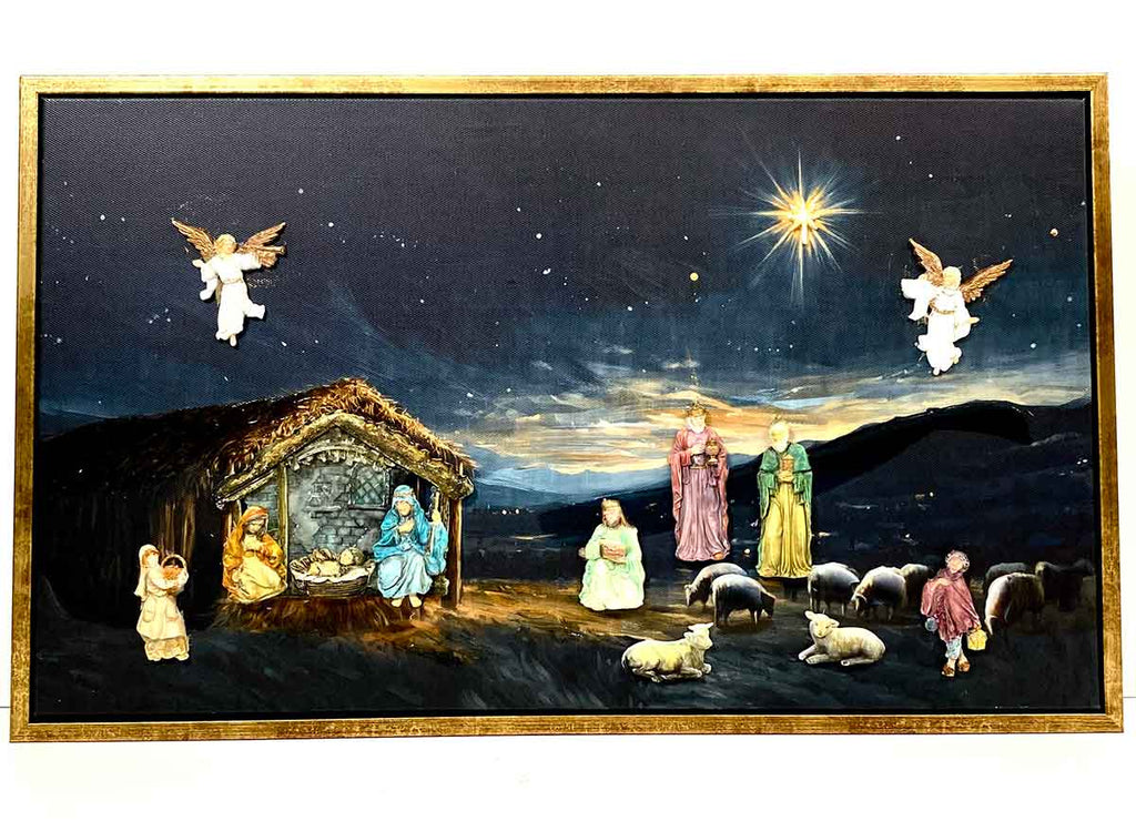 Holy Night Nativity | Decor Moulds® – 1 pc, 5″ x 10″ x 8mm | ReDesign with Prima