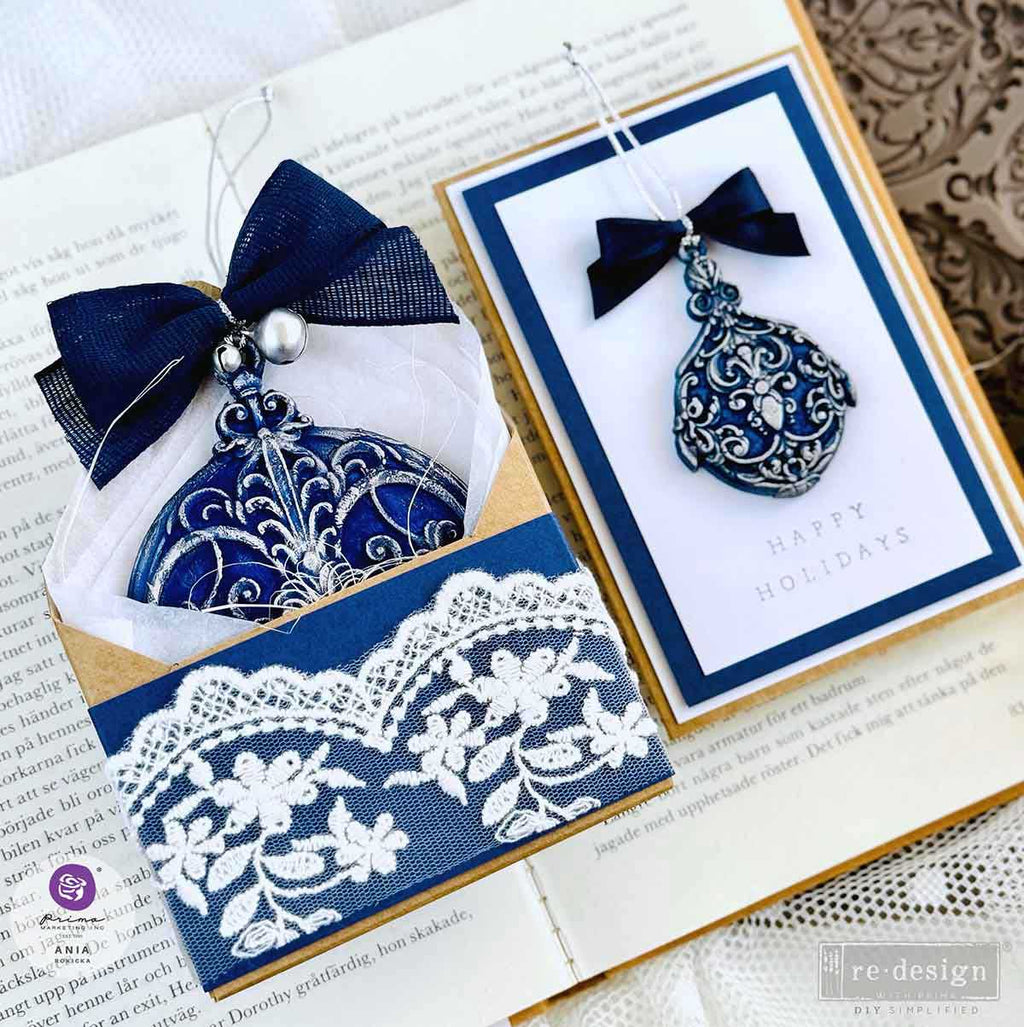 Vintage Glamour - Resin Mould 5"x10"