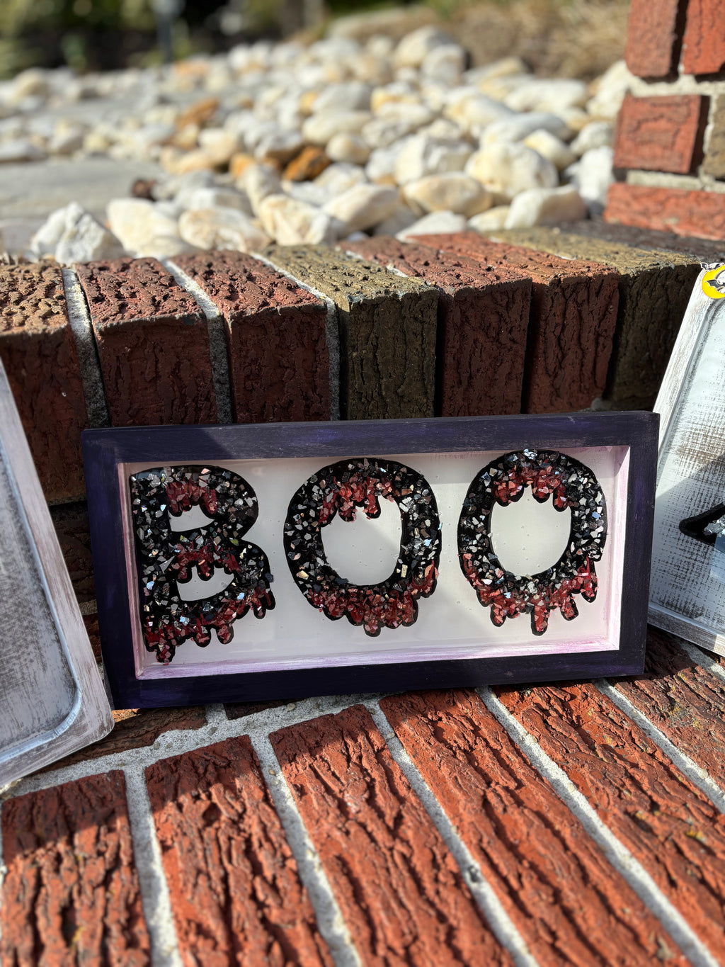 Spook-tacular Crushed Glass in Resin Workshop