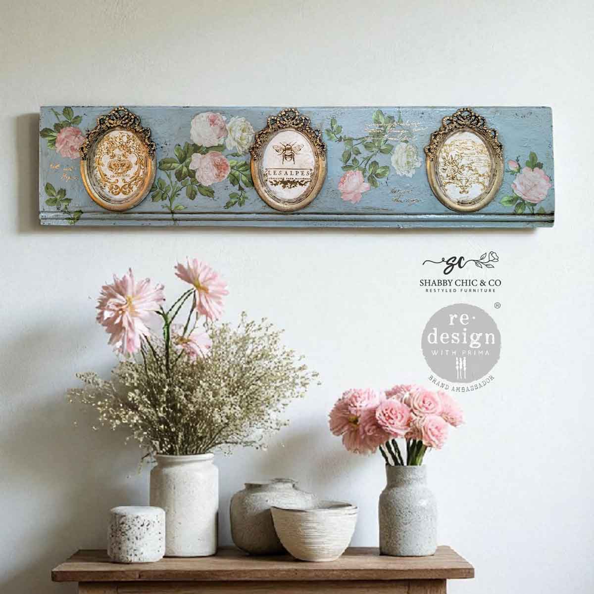 Gilded Memories | H20 Transfers | Redesign with Prima Redesign with Prima