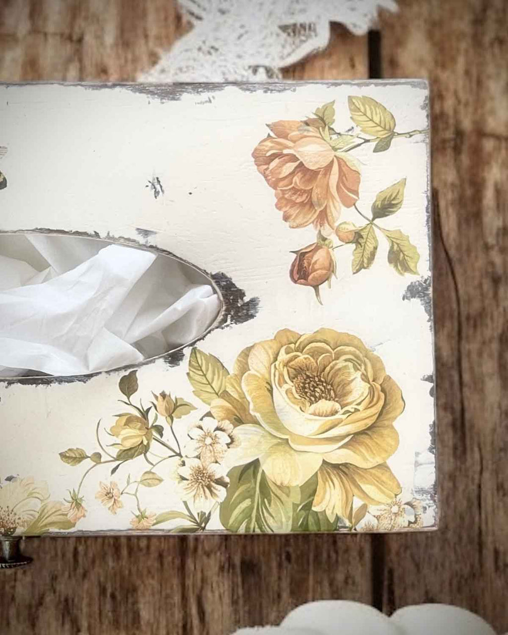 Belle Époque Blooms | 8.5"x11" | Middy Decor Transfer | Redesign with Prima