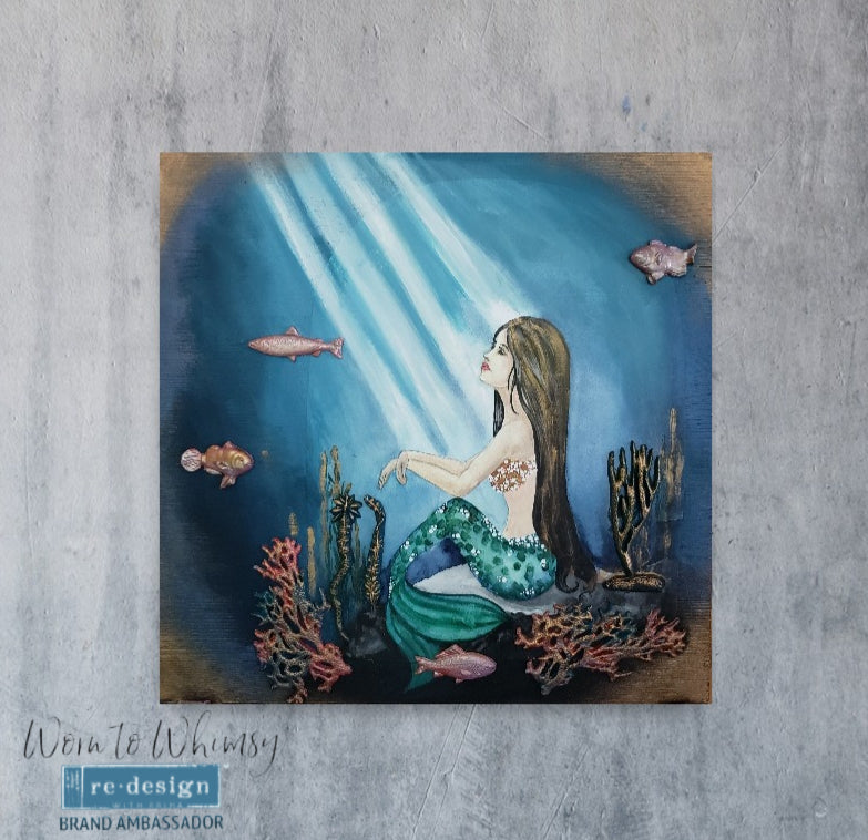 Coral Reef - Resin Mould 5"x8" Redesign with Prima