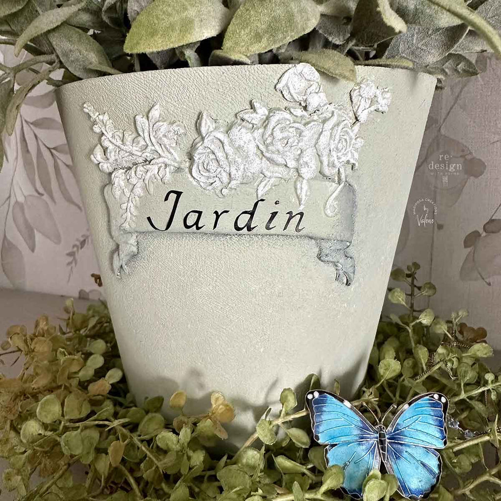 Blooming Banners | 5" x 10" x 8mm | Décor Mould® | Redesign with Prima