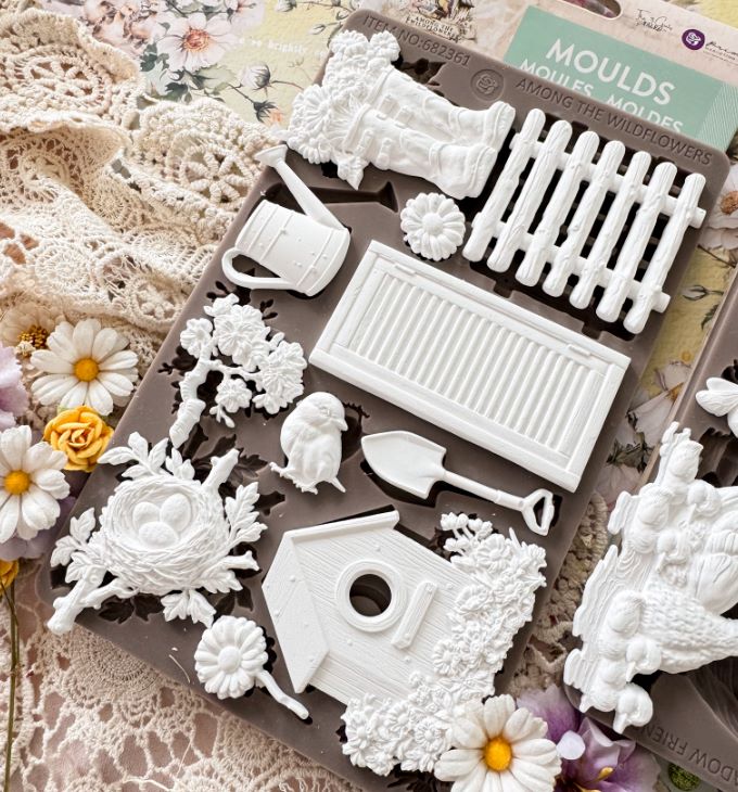 Spring Tales | 5"x8"x8mm | Decor Mould | Redesign with Prima