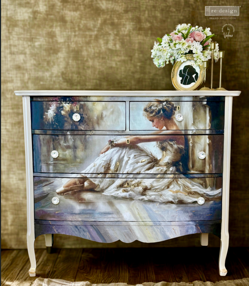 Étoile Studio | A1 23.4" x 33.1" | Decoupage Fiber Paper | Kacha for Redesign with Prima