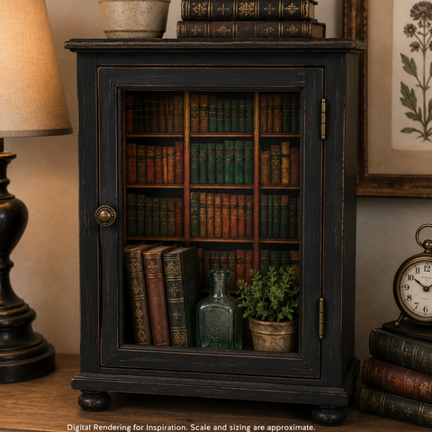 The Old Library | A3 Rice Decoupage Paper – 1 Sheet, 11.7" x 16.54" | Dixie Belle