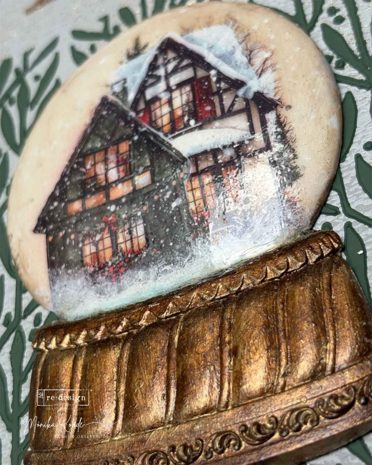 Glitter And Glow | 5"x10" | Decor Moulds for Crafts | Redesign with Prima