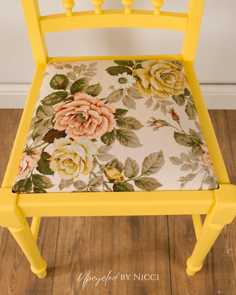 Golden Hour | Dixie Belle Silk Paint | warm yellow | Furniture Paint