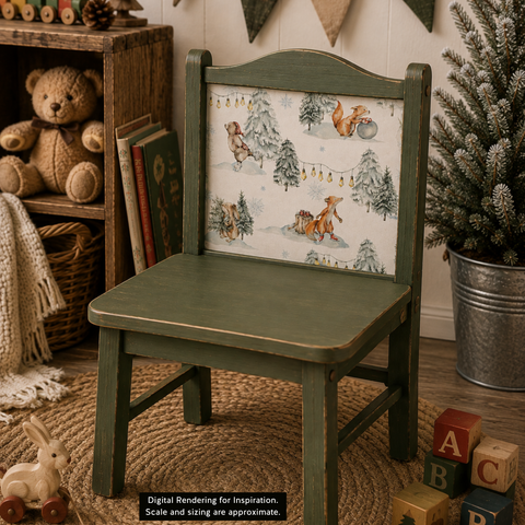 Winter Woodland Friends | A3 Rice Decoupage Paper – 1 Sheet, 11.7" x 16.54" | Dixie Belle