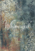 Winter Patina | 21"x29" | Large Decoupage Tissue Paper | Whimsykel Designs | vintage patina texture
