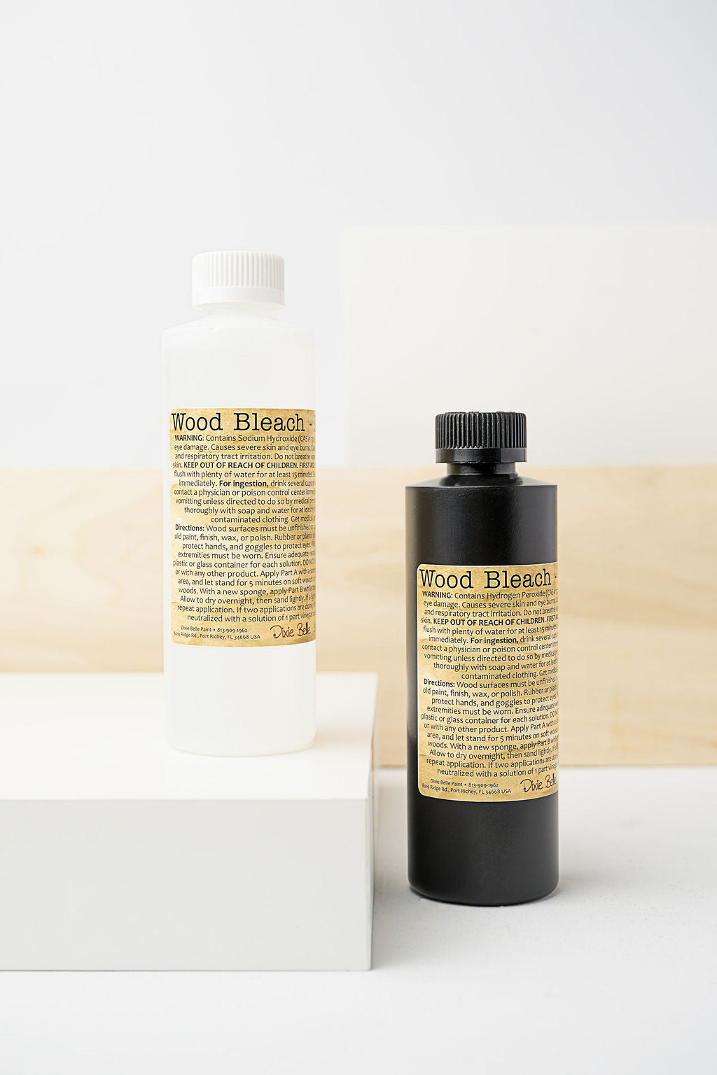 Wood Bleach Kit | Dixie Belle Paint | Two-Part Raw Wood Brightening System Dixie Belle Paint