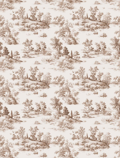 Countryside Toile - Rice Decoupage Paper| A1 or A2 | Large Decoupage Tissue Paper | Dixie Belle Paint Dixie Belle Paint