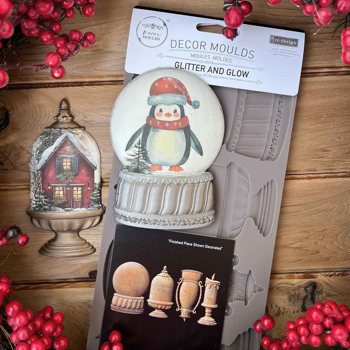 Glitter And Glow | 5"x10" | Decor Moulds for Crafts | Redesign with Prima