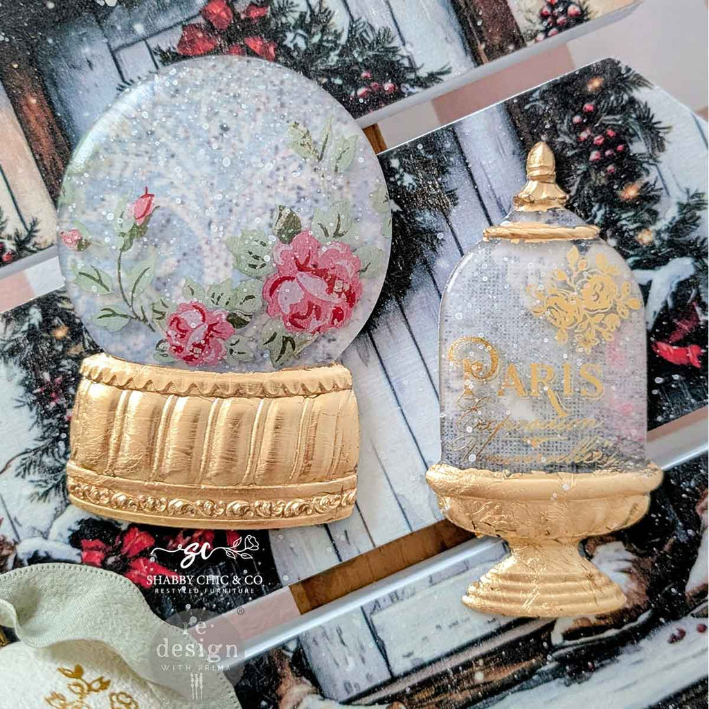 Glitter And Glow | 5"x10" | Decor Moulds for Crafts | Redesign with Prima