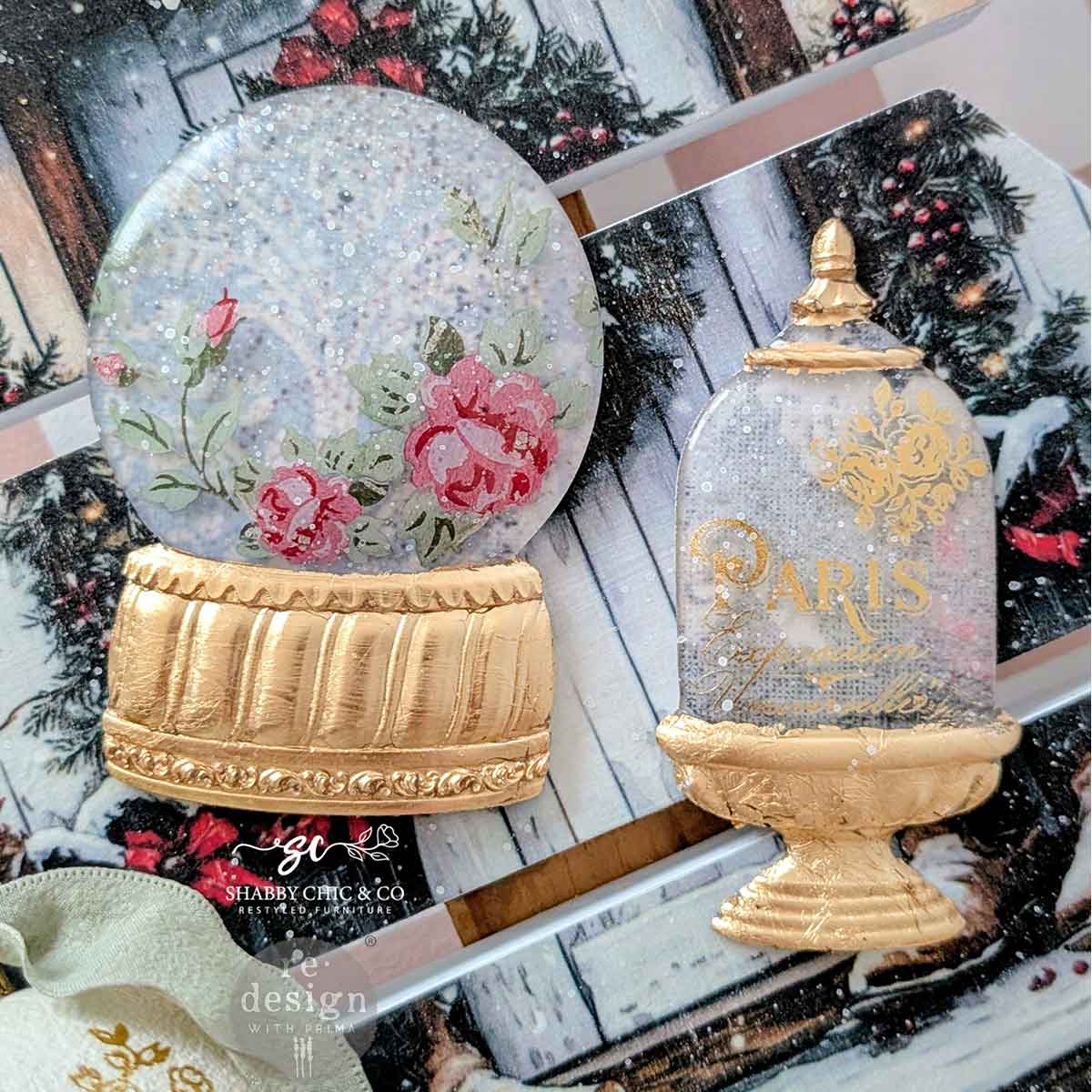 Glitter And Glow | 5"x10" | Decor Moulds for Crafts | Redesign with Prima