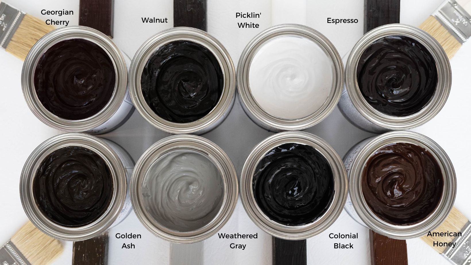 No Pain Gel Stain - Dixie Belle Paint Company - 16oz jar - use on top of existing finish or raw wood
