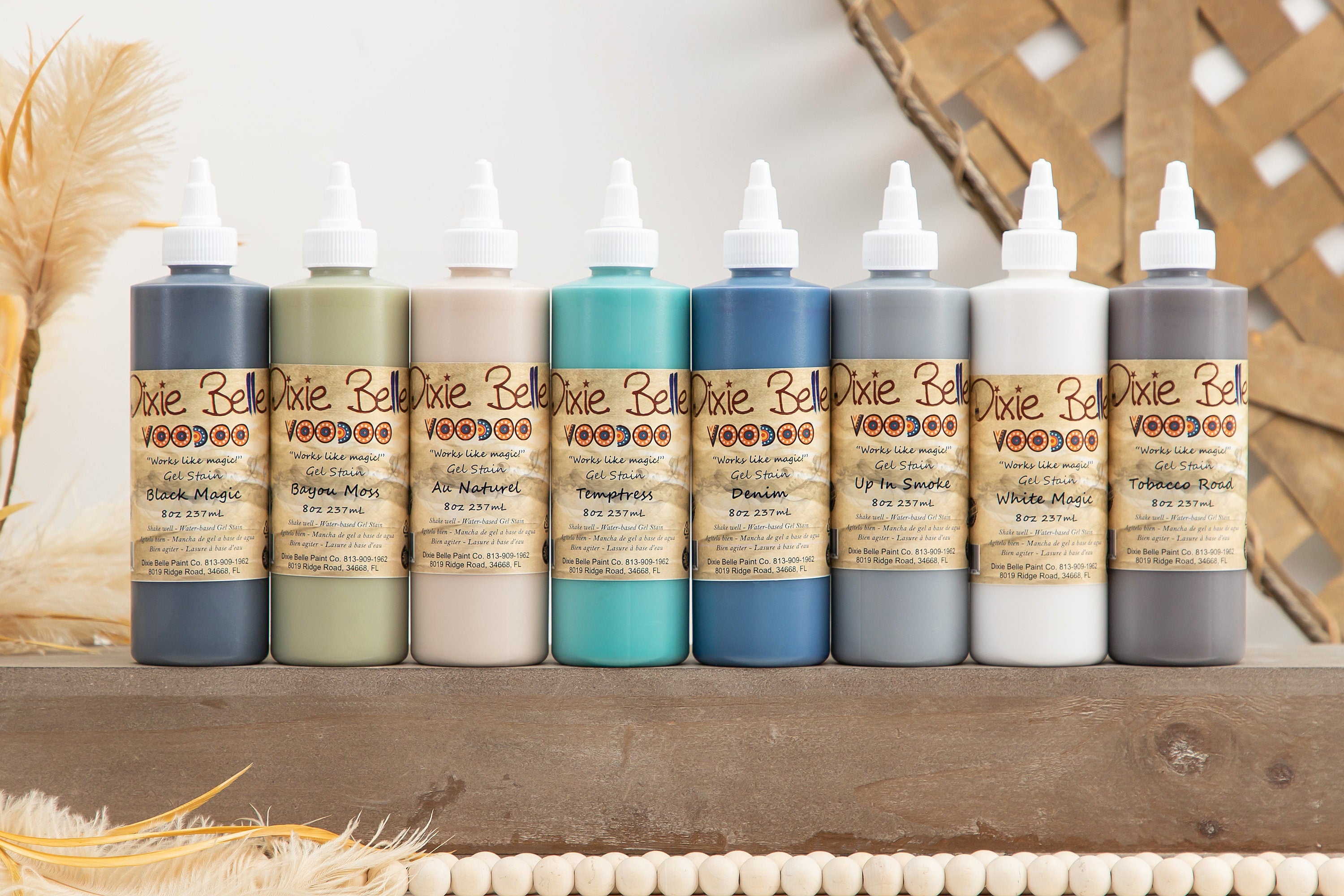 Voodoo Gel Stain - Dixie Belle Paint Company - waterbased stain - 8oz