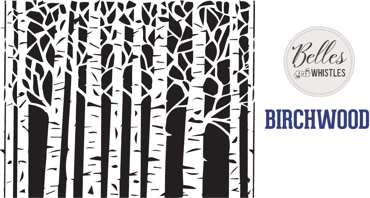 BIRCHWOOD | Stencil | Furniture | Arts & Crafts | Dixie Belle Paint