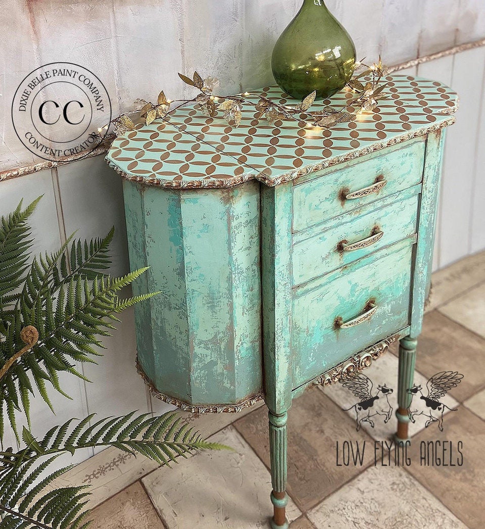 RETRO LATTICE | Stencil | Furniture | Arts & Crafts | Dixie Belle Paint