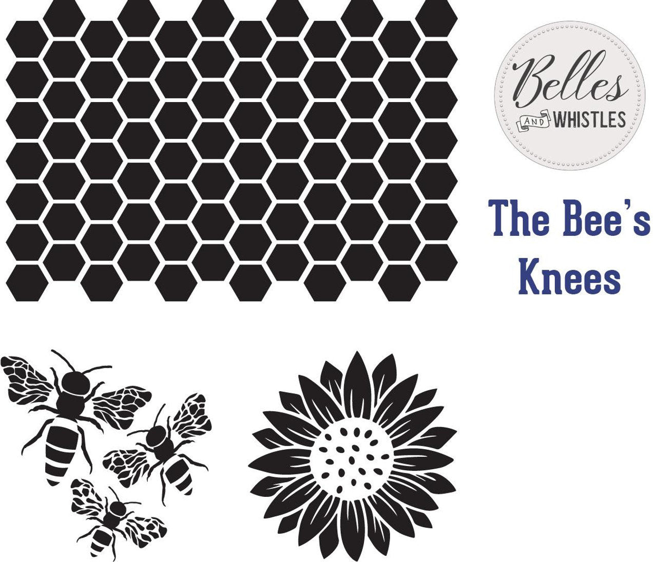 The Bee's Knees Stencil Dixie Belle Paint