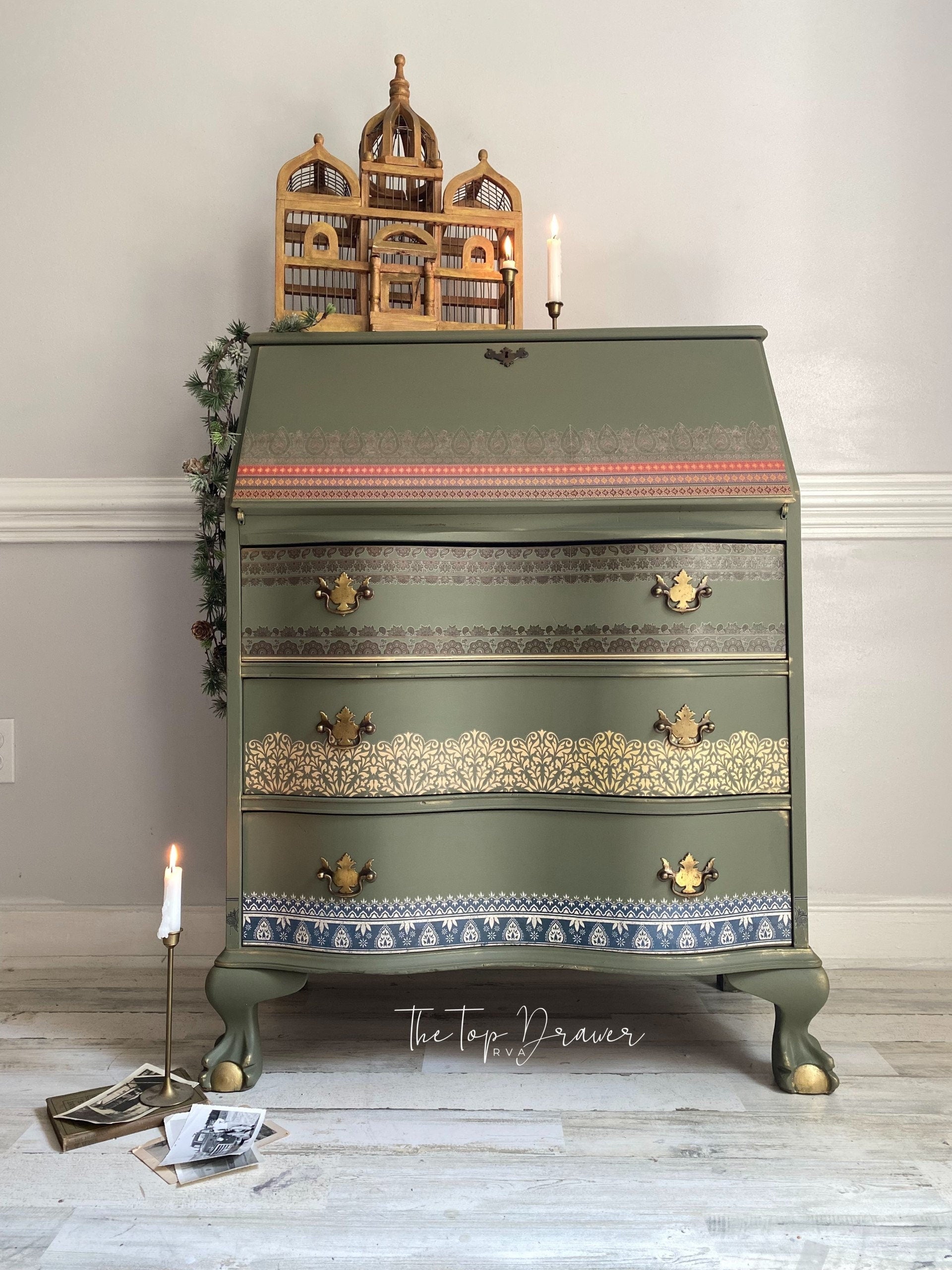 BOHEMIAN DREAM | Retired | Transfer | 4 Sheets Dixie Belle Paint boho decor transfer