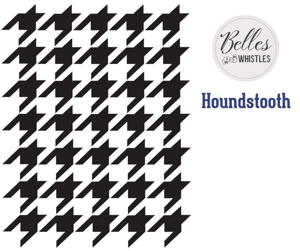 HOUNDSTOOTH | Stencil | Furniture | Arts & Crafts | Dixie Belle Paint
