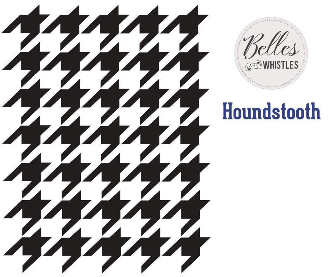 HOUNDSTOOTH | Stencil | Furniture | Arts & Crafts | Dixie Belle Paint
